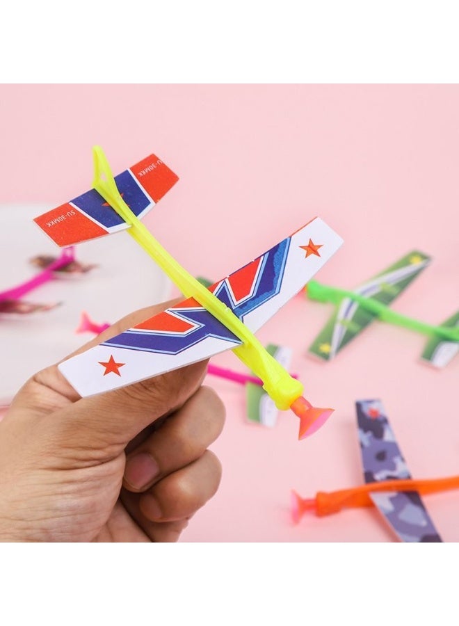 كيبي Catapult small plane 4-piece building block toy airplane model for parent-child interaction, small gift for kindergarten children (random color) - Image 5