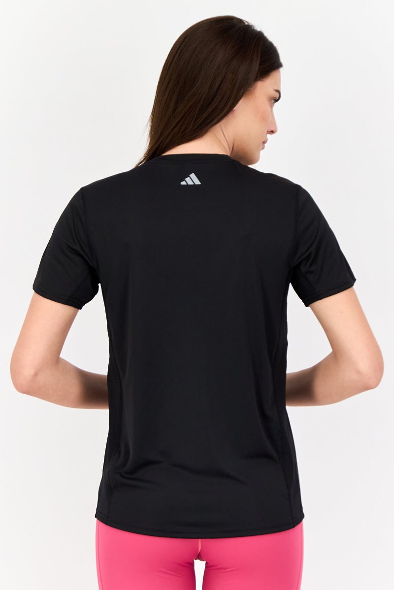 Adidas Women Sportswear Fit Training Top, Black - Image 3