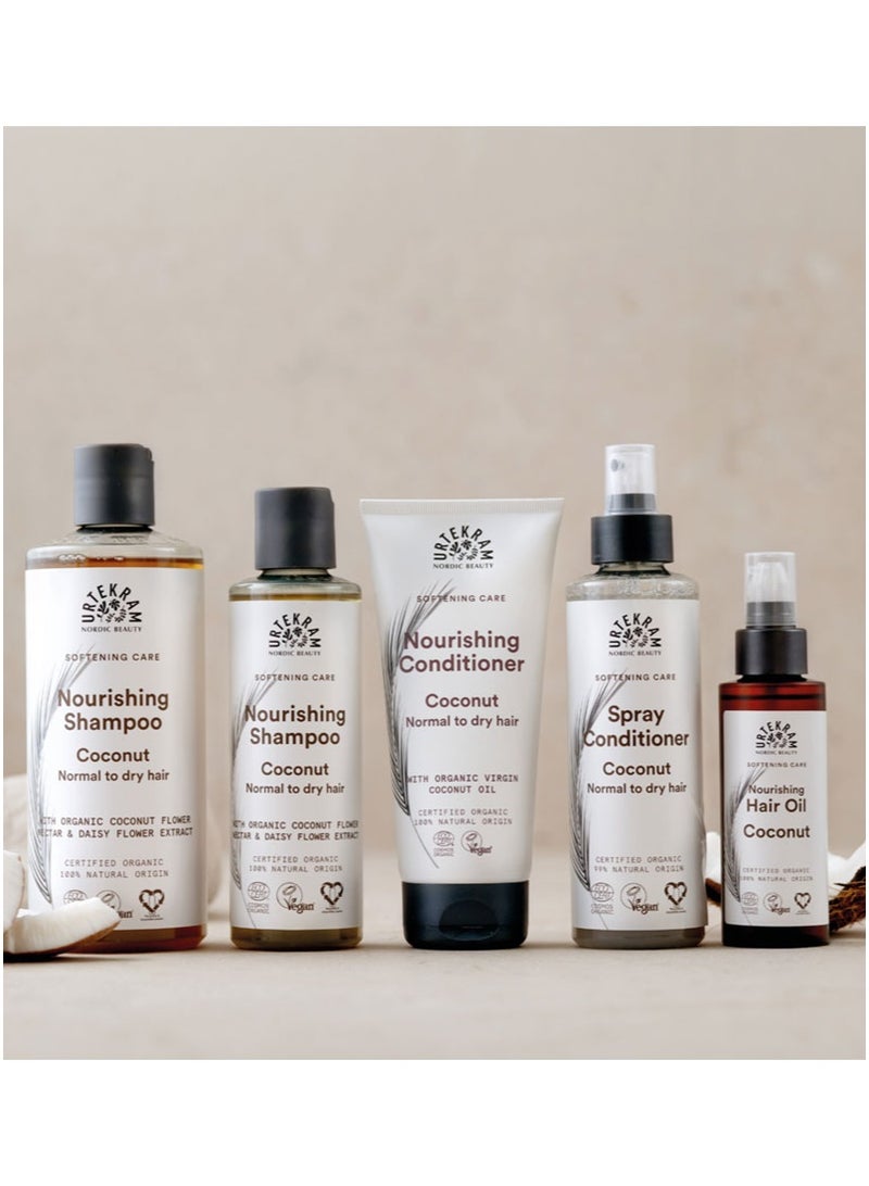 Urtekram Organic Coconut Nourishing Conditioner with virgin coconut oil, 180 ml -100% Organic and Vegan - Silicone and Paraben-Free - Image 5