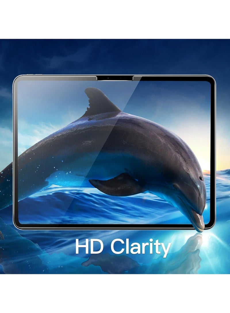 Techie حماية شاشة زجاجية مقسّاة HD واضحة خالية من الفقاعات لجهاز Apple iPad Pro 11 بوصة M4 (2024) سهلة التركيب - Image 5