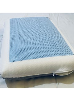 MAXQON Cool Gel Deluxe Memory Foam Pillow With Cooling Technology and Removable Cover - 60x40x13 cm  - Image 5