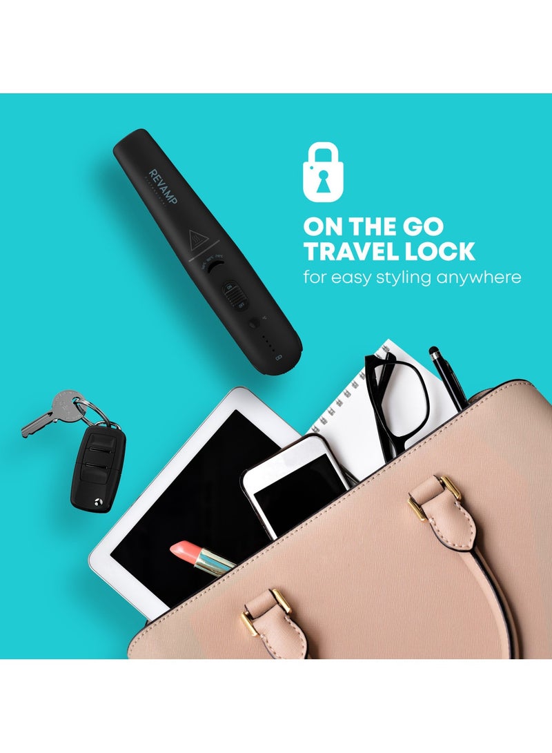 REVAMP Progloss Liberate Cordless Ceramic Compact Hair Straightener - Image 5