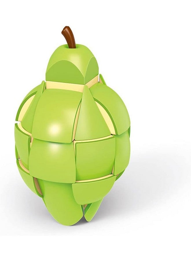 Kiditos Kiditos 3x3 Pear Fruit Cube Puzzle Realistic Fruit Shape Toy Learning Cube Special-Shaped Twisty Puzzle Cube Antistress Educational Toys  - Image 3