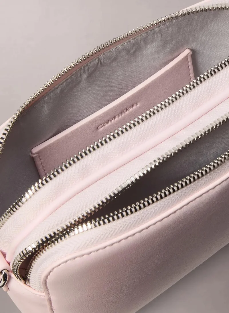 Calvin Klein Cradle Pink Convertible 2-Strap Crossbody Camera Bag for Women | Best Price UAE