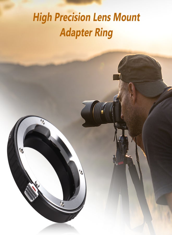 فيكاز حلقة محول تثبيت عدسة Fikaz LM-FX مصنوعة من سبائك الألومنيوم عالية الدقة، بديل لعدسات Leica M-Mount إلى Fuji - Image 4