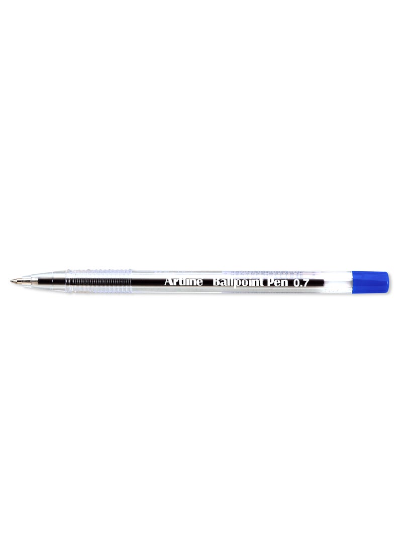 Artline 12 Pieces 8270 Ballpoint Pen, 0.7mm Fine, Color:Blue - ARBPEK-8270BL - Image 4