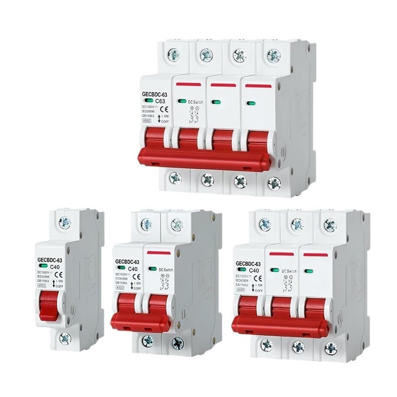 DC 1000V 2P 16A MCB Circuit Breaker Overload Protection Switch For Photovoltaic PV System - Image 1