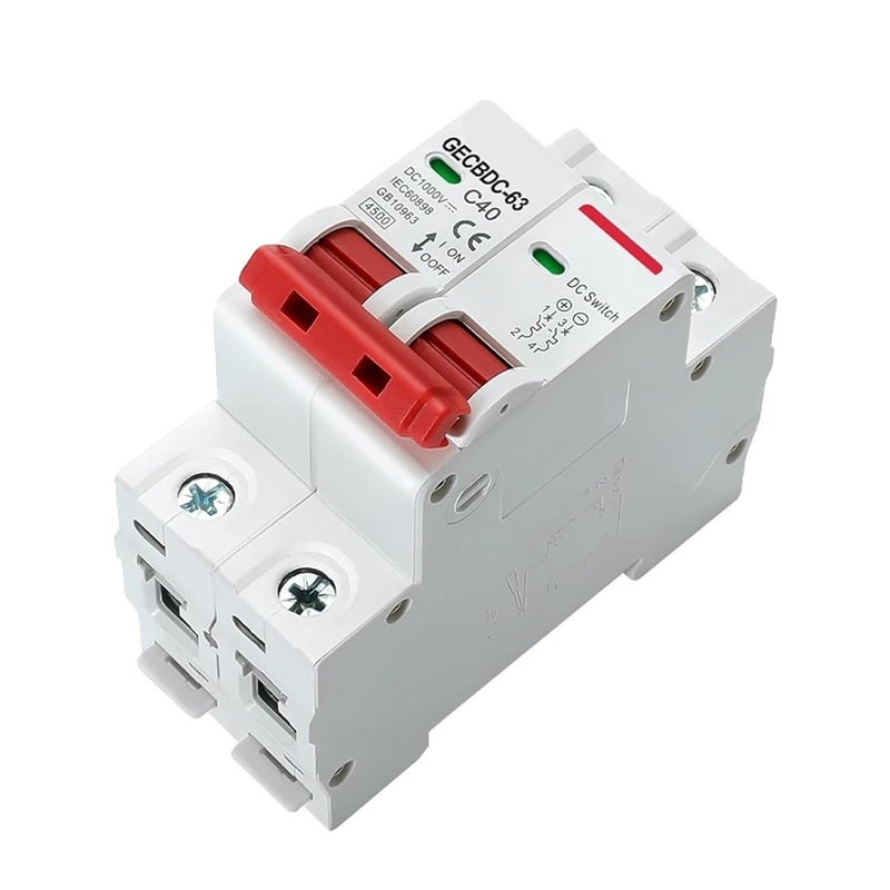 DC 1000V 2P 16A MCB Circuit Breaker Overload Protection Switch For Photovoltaic PV System - Image 4