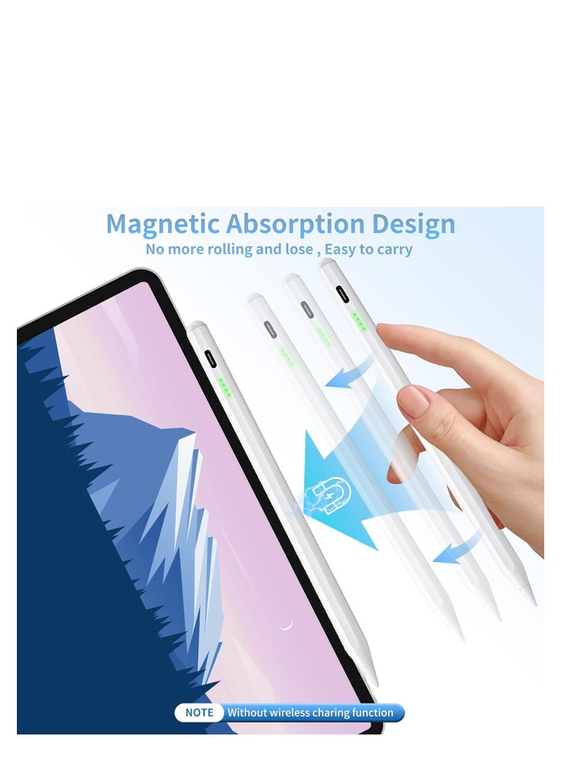 Generic - Stylus Pen for iPad 9th & 10th Generation with Palm Rejection Technology by Infusun, Active Pen Compatible with Apple iPad 10th/9th/8th/7th/6th Generation, iPad Air 5th/4th/3rd Generation, iPad Pro 11 & 12.9 inch, iPad Mini 6th/5th Generation - Image 1