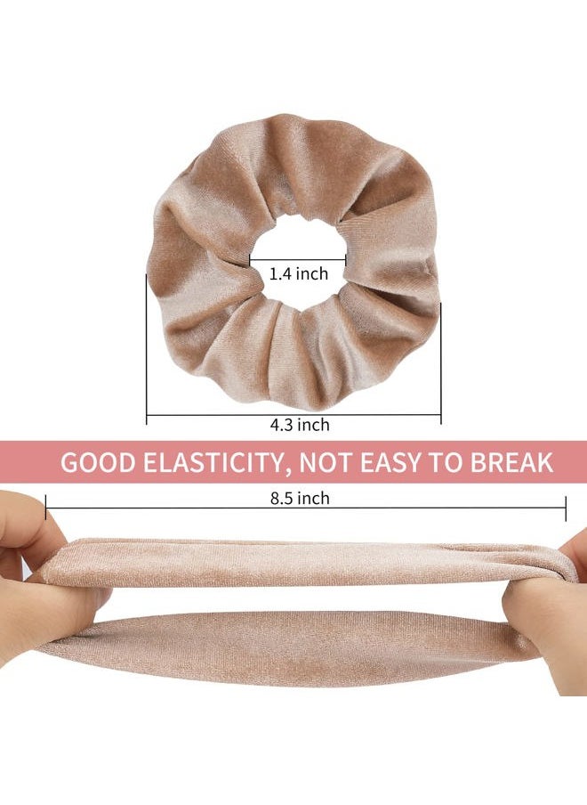 Mandydov - 12 Pcs Hair Scrunchies Elastic Hair Ties Ropes Scrunchie for Women Hair Accessories - Image 1