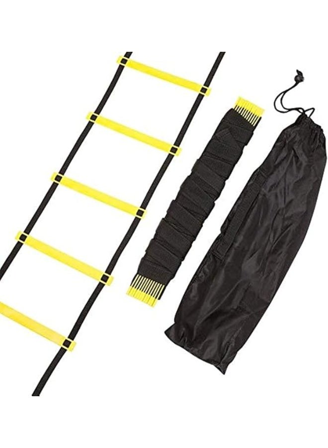 8-step, 4-meter sports ladder – football and fitness training tool to improve speed and agility - Image 1