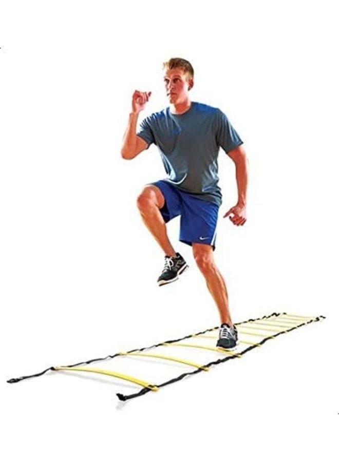 8-step, 4-meter sports ladder – football and fitness training tool to improve speed and agility - Image 2