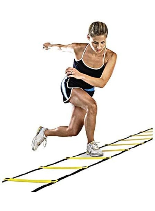 8-step, 4-meter sports ladder – football and fitness training tool to improve speed and agility - Image 4