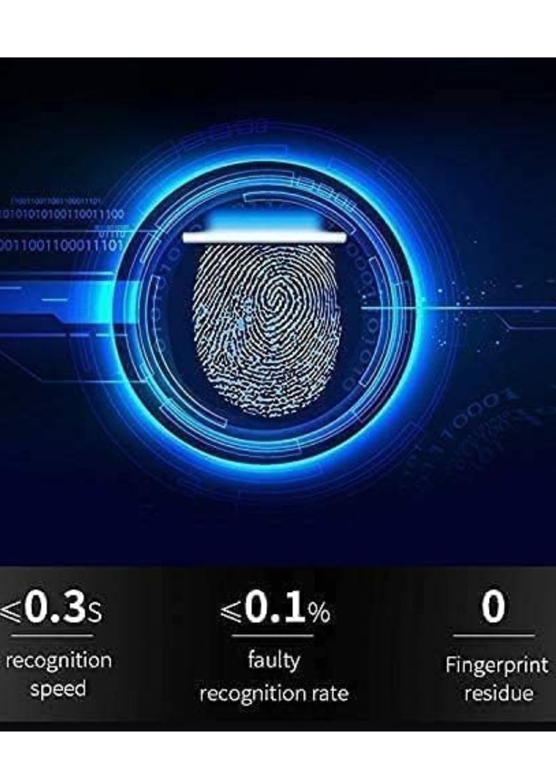 KNP KNP Outdoor Electronic Smart Lock For Front Door with 5 Function- Fingerprint, Passcode, Mobile App, Smart IC Card, Metal Key (2 YEARS WARRANTY) 10 x 15 x 10 cm  - Image 2