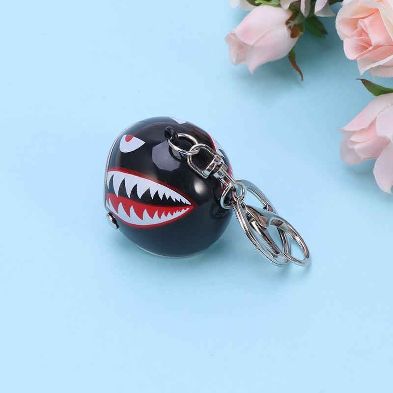 4x4cm Keychain Metal Painting Personality Pendants - - Image 3