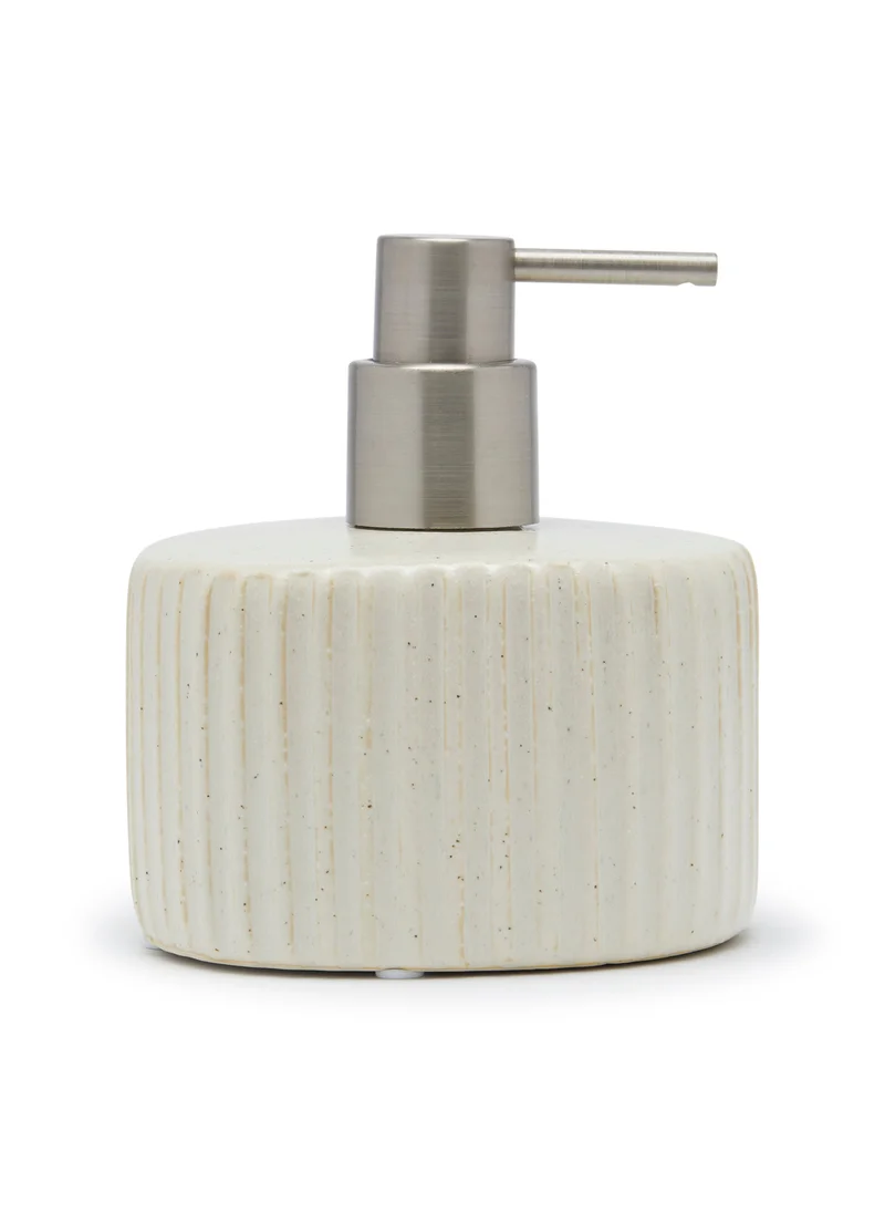 يسكن Dwell Stripe Ceramic Lotion Dispenser