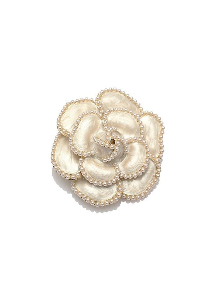 KUYING New Pearl Mountain Tea Flower Temperament Small Fragrant Breeze Brooch  - Image 1