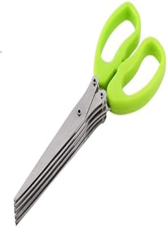 Multi-Functional Stainless Steel Kitchen 5 Layers Scissors 