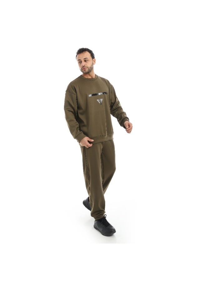 Caesar Men's winter sports tracksuit, velvet interior - Image 5