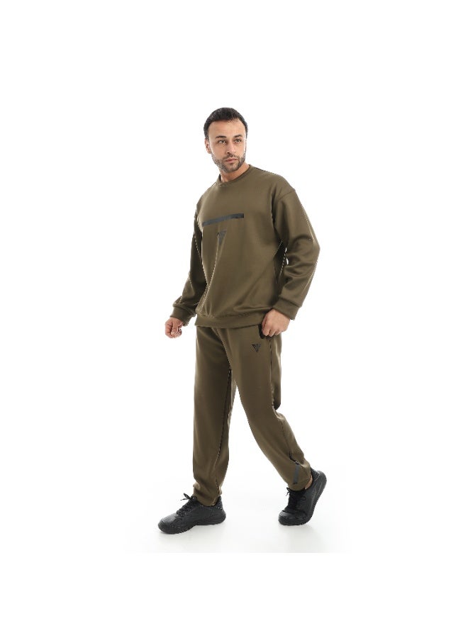 Caesar Men's winter sports tracksuit, velvet interior - Image 2