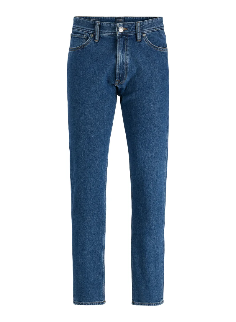 JJ Rebel Jrebryan Jjcraft Realxed Fit Mid Wash Jeans