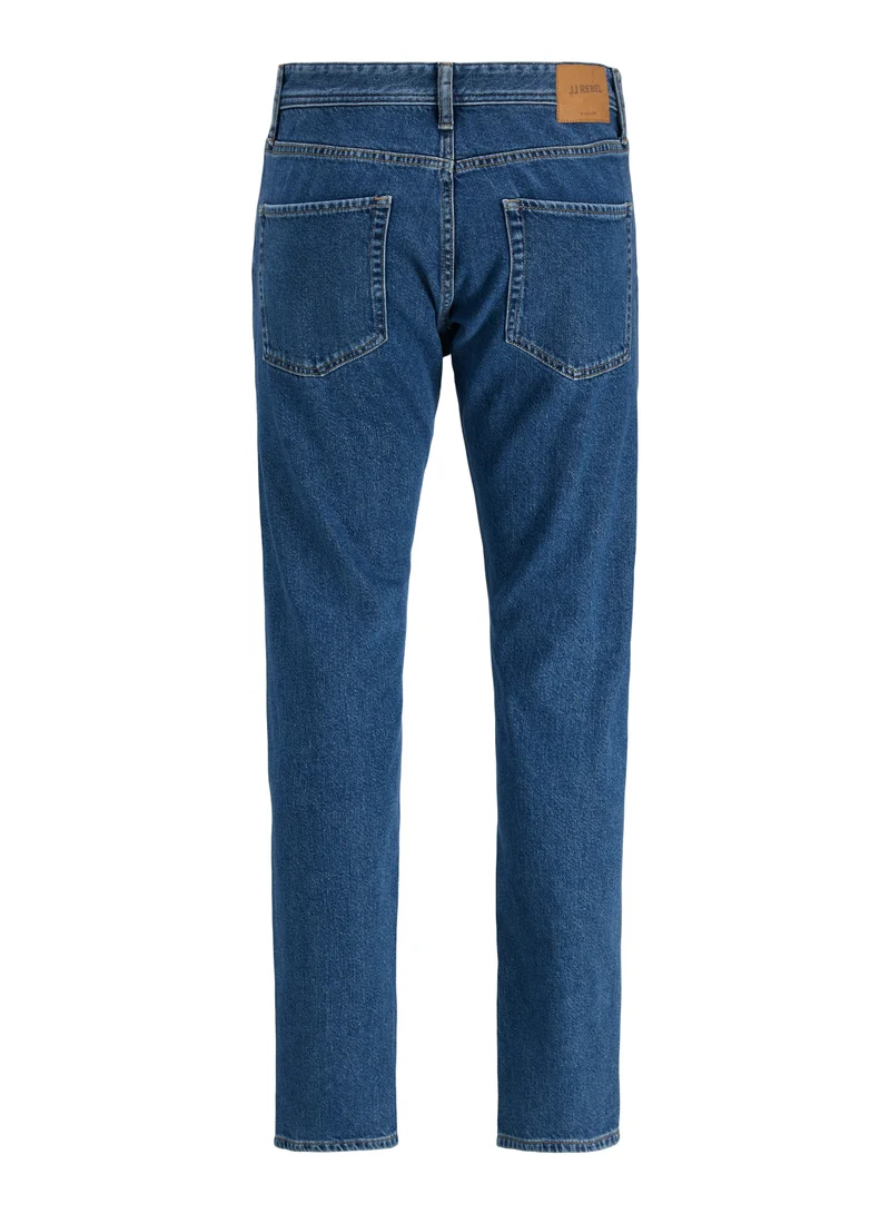 JJ Rebel Jrebryan Jjcraft Realxed Fit Mid Wash Jeans
