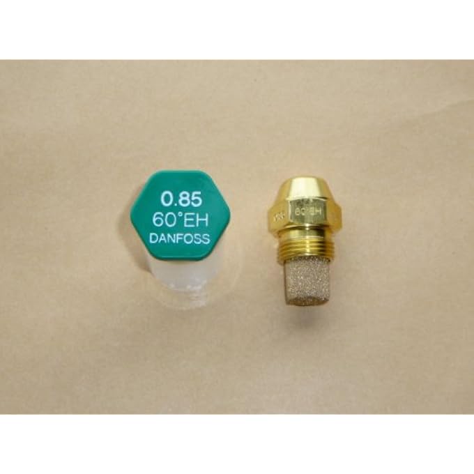 OIL FIRED BOILER BURNER NOZZLE 0.85 X 60 EH USGAL/H  DEGREE SPRAY PATTERN HEATING JET 2.55 KG/H - Image 2