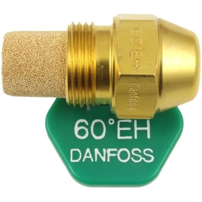 OIL FIRED BOILER BURNER NOZZLE 0.85 X 60 EH USGAL/H  DEGREE SPRAY PATTERN HEATING JET 2.55 KG/H - Image 1