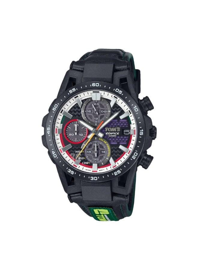 Casio Edifice EFS-S641TMS-1ADR Solar Chronograph Men’s Watch – Sapphire Glass, Titanium Case - Image 1