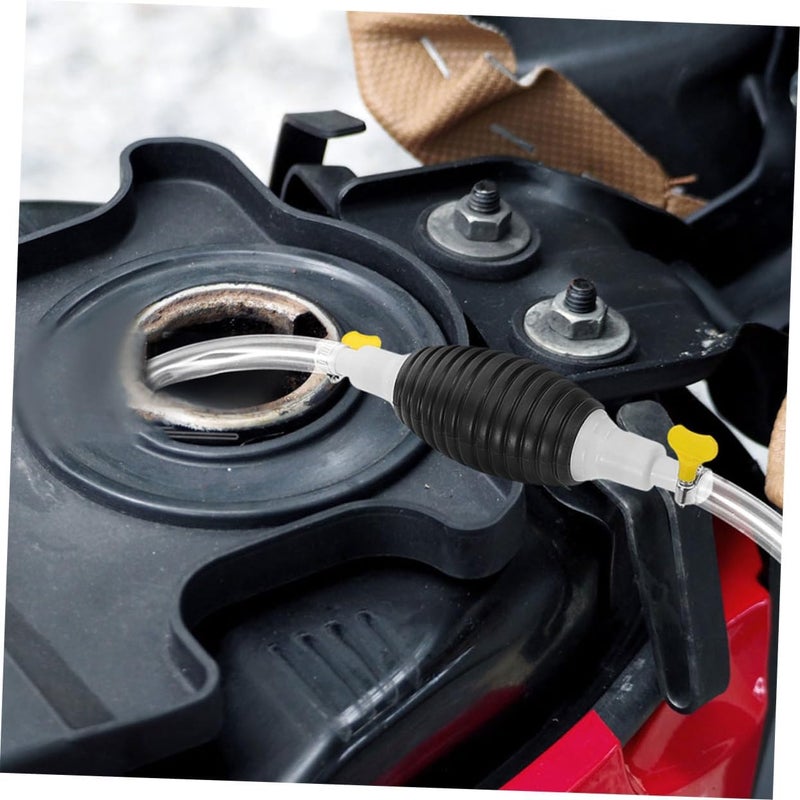 Gatuida Hand Siphon Pump Manual Liquid Transfer Pump for Automotive and Household Use Efficient Fuel and with Hose for Quick and Transfer - Image 4