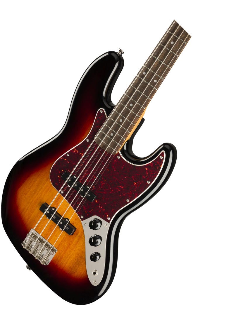 Fender 0374530500 Squier Classic Vibe '60s Jazz Bass Guitar 3-Color Sunburst - Image 1