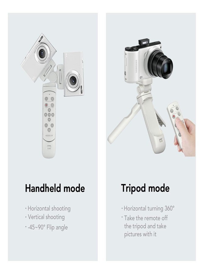 AODELAN Remote Control Wireless Shooting Grip Tripod Grip for Nikon Z50, P1000, B600, A1000, P950 (Withe) - Image 2