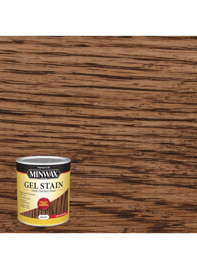 Minwax Premium Oil Gel Stain Multi Surface Stain Semi Transparent Walnut 946 ML - Image 3
