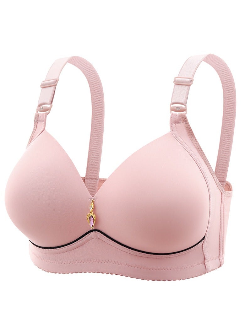Loquat Womens Soft Seamless Bras wireless Smoothing Bra Bean Paste