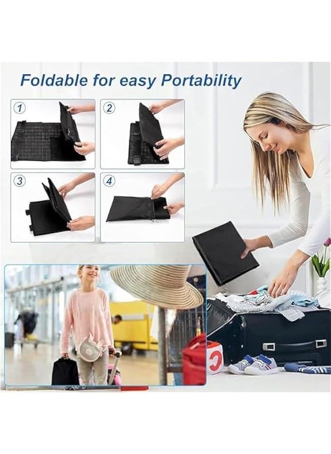 Toddler Airplane Travel Bed Portable Toddler Bed Portable Collapsible Toddler Airplane Footstool Toddler Airplane Seat Extender, Toddler Airplane, Baby Flight Sleep Travel Essentials