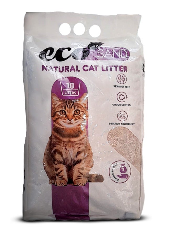 رمل إيكو للقطط  رائحه لافندر - Image 2