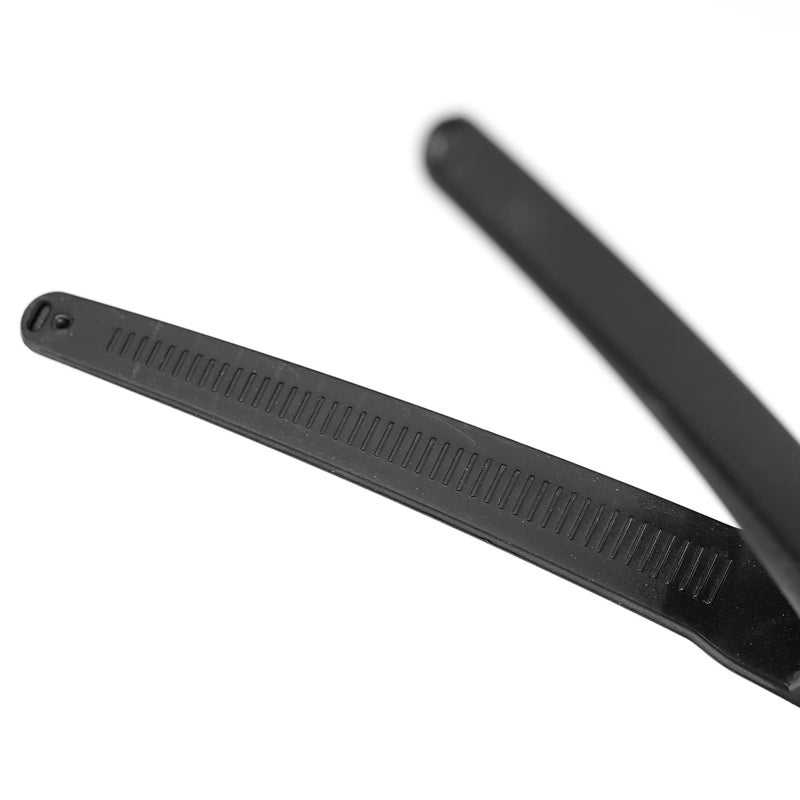 WANBY Hair Clips 12Pcs Black Durability Big Bite Alligator Clip Set Professional Plastic Hair Clips for Easy Styling and Sectioning (Duckbill) - Image 5