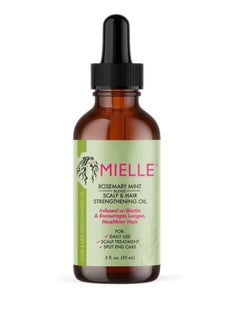 Rosemary Mint Scalp & Hair Strengthening Oil 2 oz