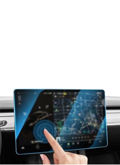 Perfii Tempered Glass Screen Protector for Tesla 3 Y Center Control Touch Navigation, 9H Anti-Scratch and Shock Resistant Car Accessories  - Image 1