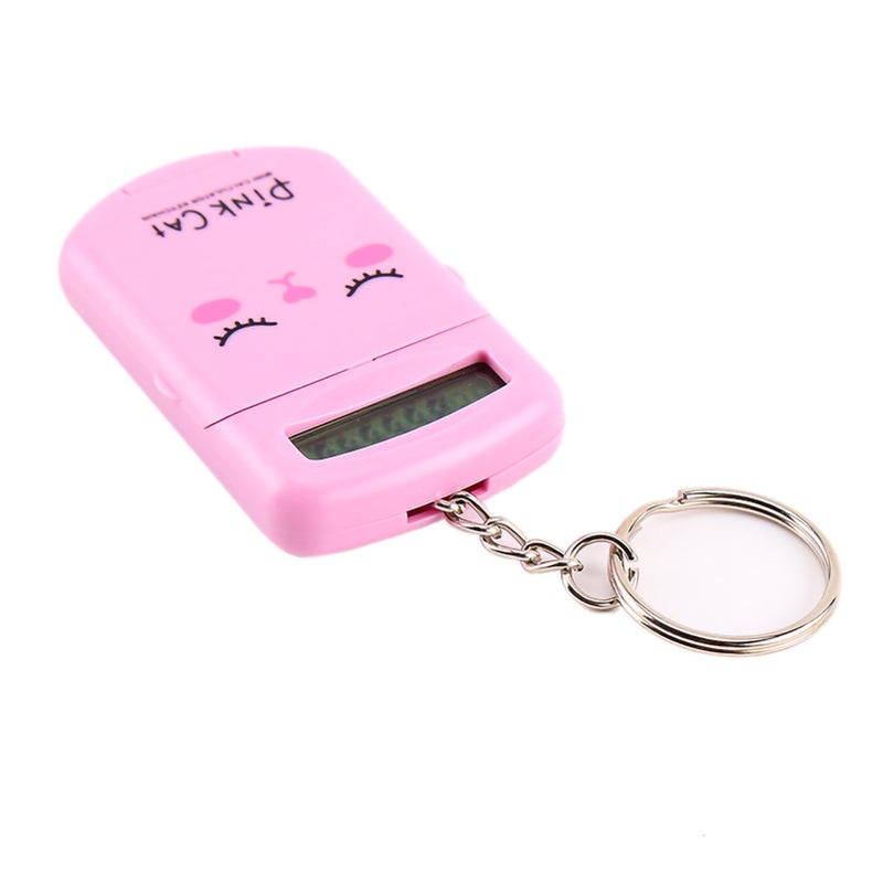 Small Calculator Cute Beautiful Safe Odorless Portable Calculator Calculation Tool for Students Children Pink - Image 5