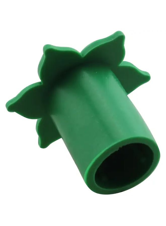 10pcs Green Plastic Mushroom Rebar Caps Safety Covers For Garden Stakes Canes - Image 3