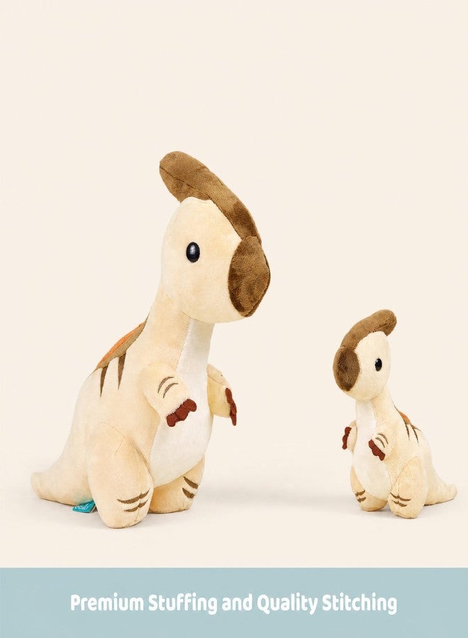 Bellzi Parasaurolophus Dinosaur - Cute Stuffed Animal Plush Toy - Adorable Soft Parasaurolophus Dinosaur Toy Plushies and Gifts - Perfect Present for All Ages - Parasauri - Image 4