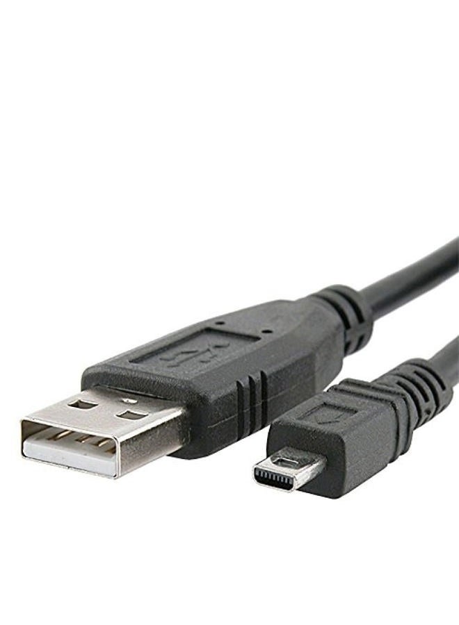 Synergy Digital USB Cable, Compatible with Nikon Coolpix L31 Digital Camera USB Cable 5? USB Data Cable - (8 Pin) - Image 2