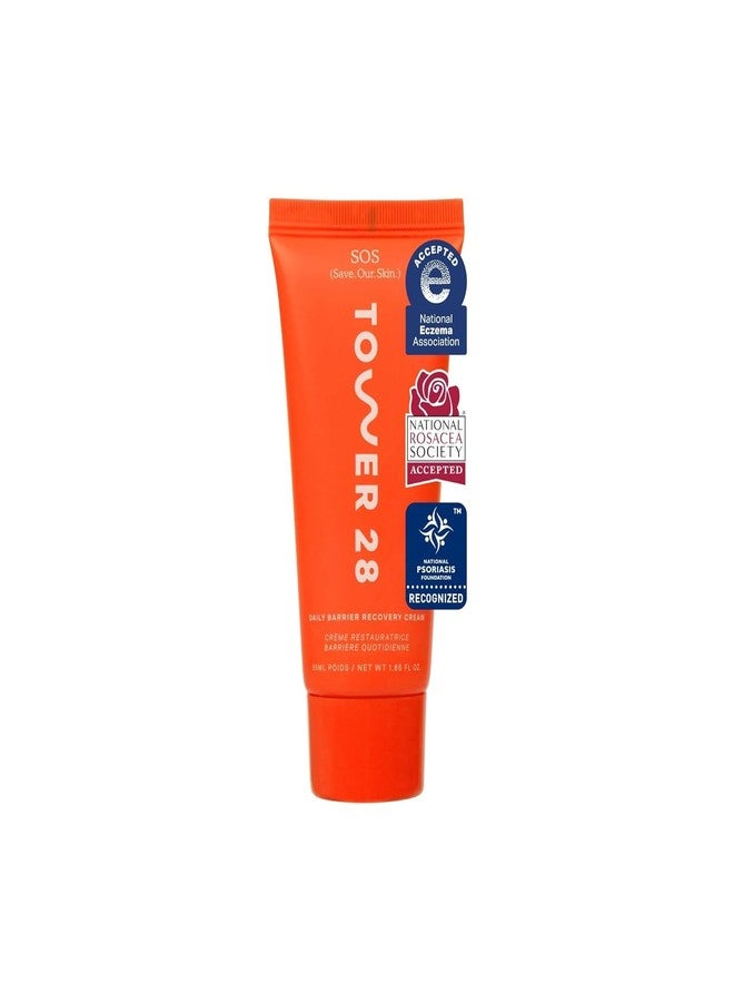 Tower 28 Beauty SOS Daily Skin Barrier Redness Recovery Moisturizer 1.86 oz / 52.73 g - Image 1