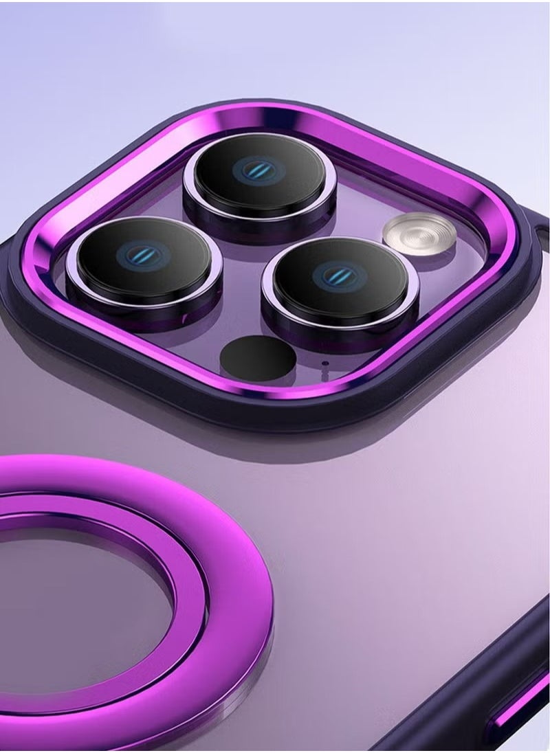 X-level iPhone 14 Pro Case Cover With Mobile PhoneKickstand 360° Rotate Ring Accessory With Comfortable Hold Anti-Scratch Anti-Shock Magnetic Back Cover For iPhone 14 Pro  - Image 4