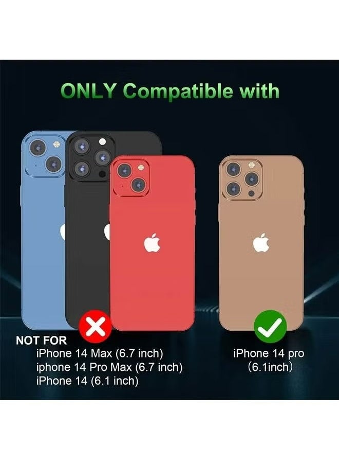 X-level iPhone 14 Pro Case Cover With Mobile PhoneKickstand 360° Rotate Ring Accessory With Comfortable Hold Anti-Scratch Anti-Shock Magnetic Back Cover For iPhone 14 Pro  - Image 2