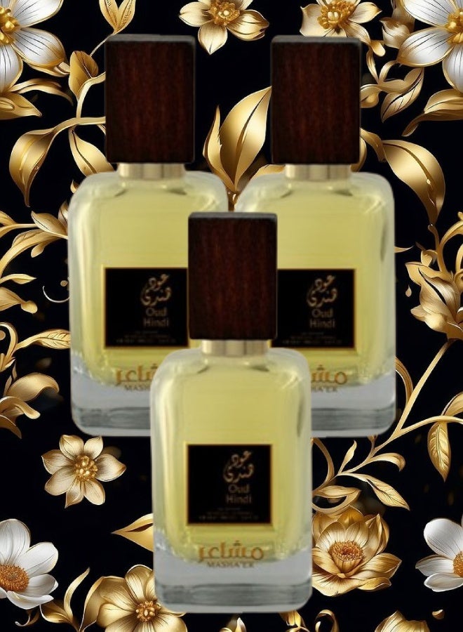 Mashaer 3 Pieces Oud Hindi Perfume 100ML - Image 1