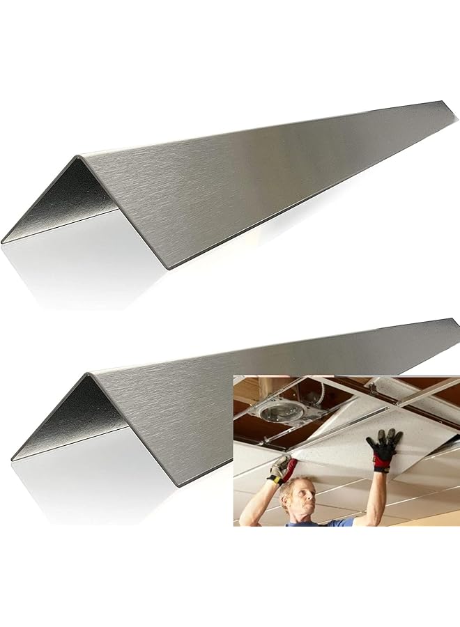 PROMASS promass 150CM GI Wall Angle Set: Essential Support for Gypsum Board DIY Projects (2PCS)  - Image 1