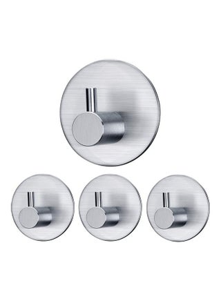 خطافات تعليق لاصقة للجدار من 4 قطع فضي 5x5سم - pzsku/ZE3BA4253415B41A9CDFBZ/45/_/1690775555/221807c9-a796-461f-a8a5-522e7919b810