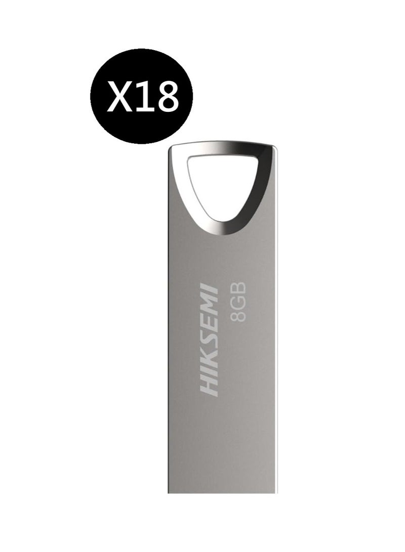 HIKSEMI Bundle Of 18 Metal 8GB USB Flash Drive, HS-USB-M200